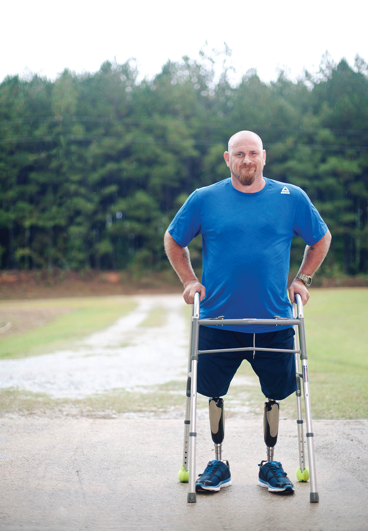 Asian amputee prosthesis walking Telegraph
